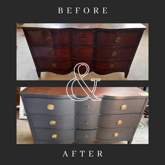 Bringing a dresser back to life