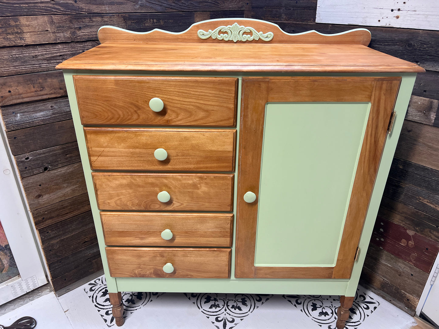 Kids Antique Wardrobe