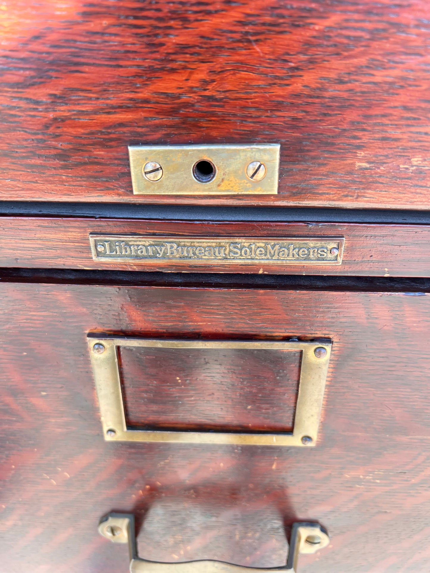 Wood Filing Cabinet