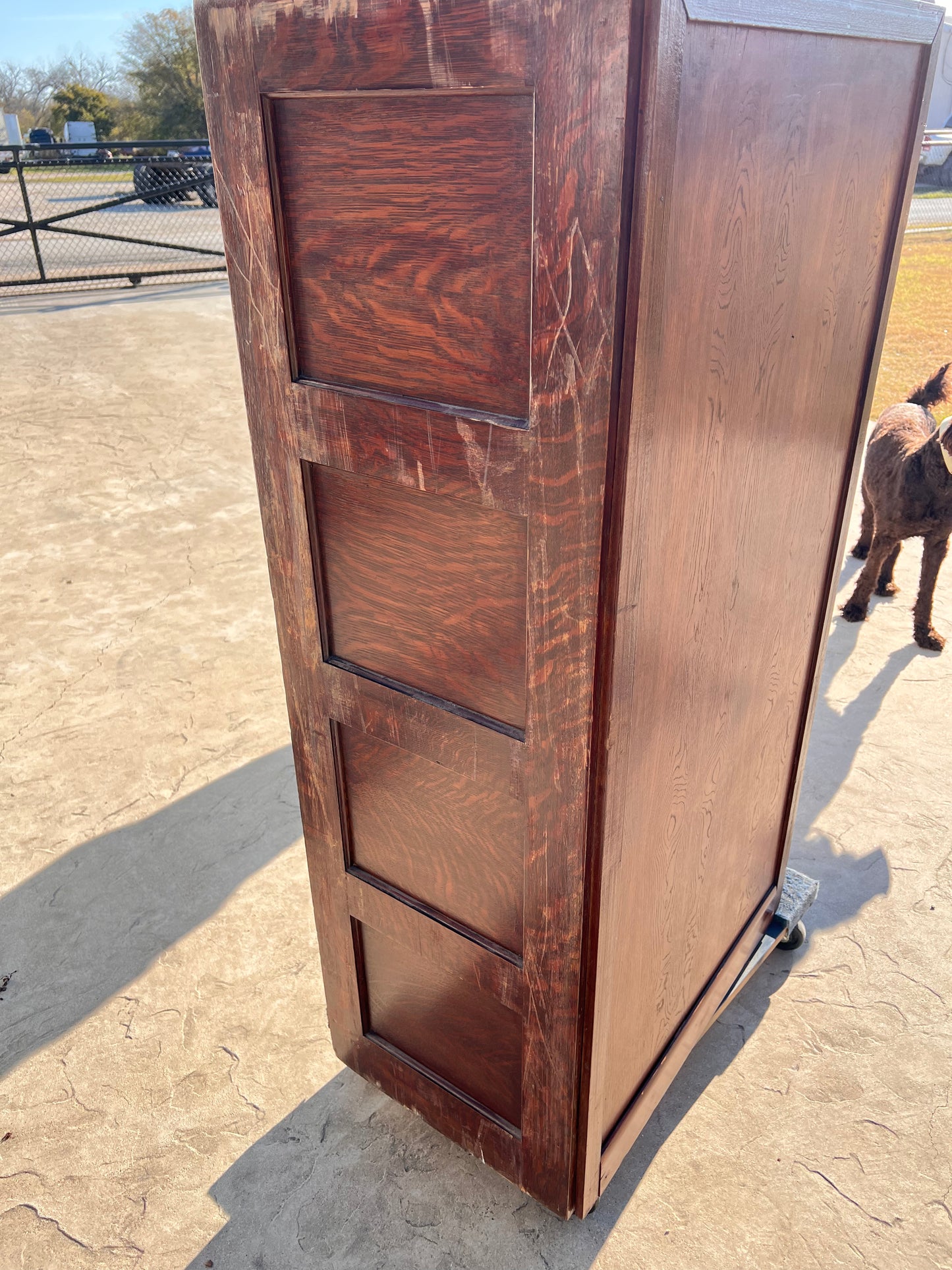 Wood Filing Cabinet